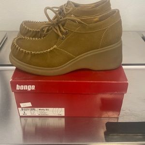 Bongo Camel Color Wedge Size 8